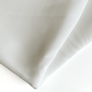 Swim Basic Rib | Coconut White - Fabric + Flow Textile Co.