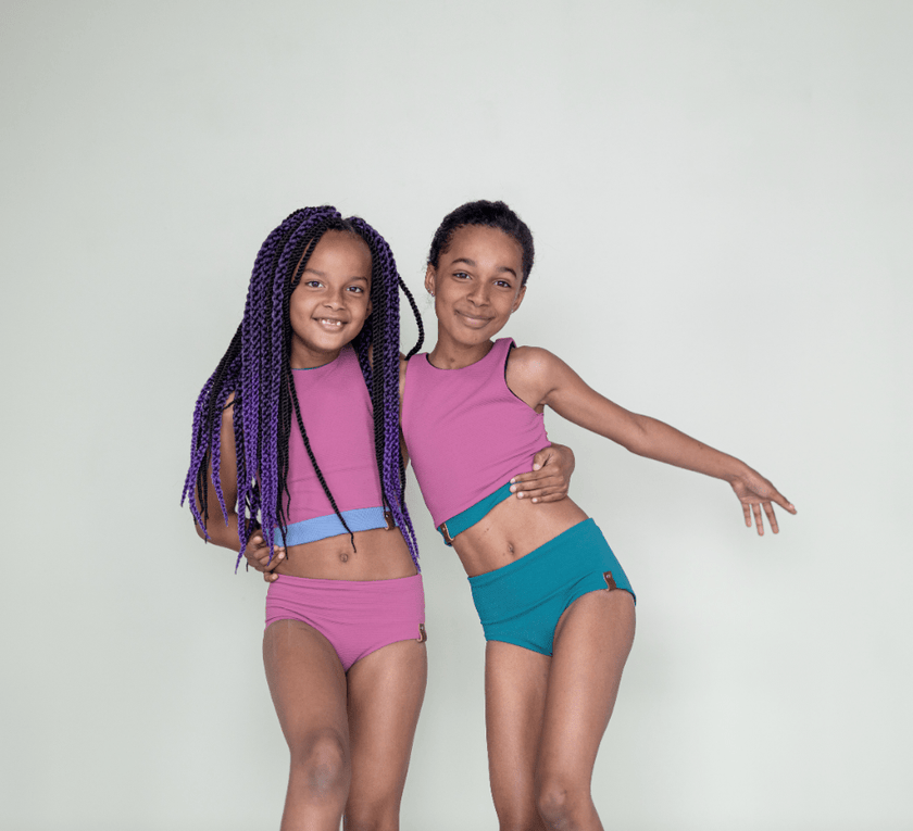 Swim Basic Rib | Magenta Berry - Fabric + Flow Textile Co.