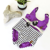 Swim Basic Solid | Electric Purple - Fabric + Flow Textile Co.