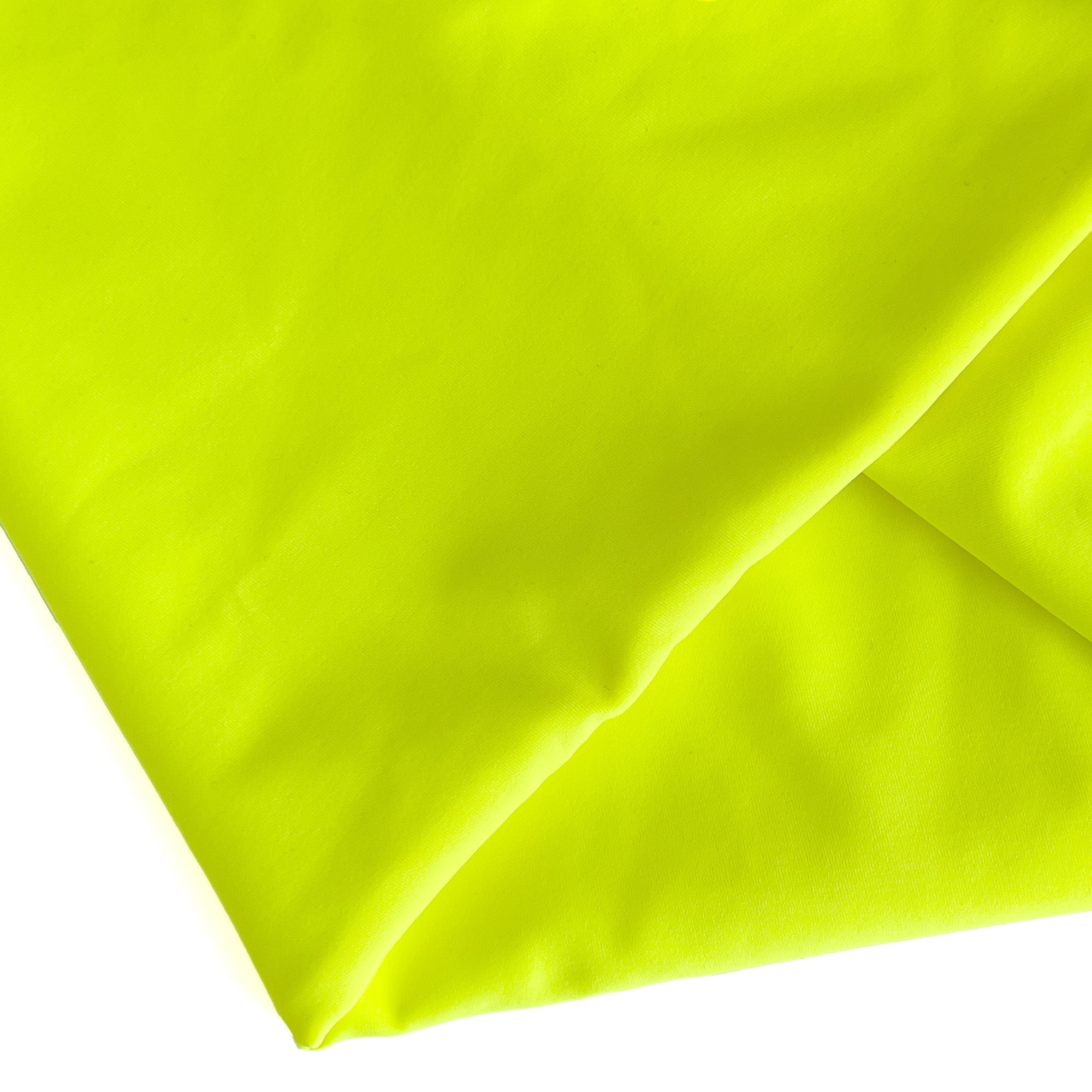 Swim Basic Solid | Neon Yellow - Fabric + Flow Textile Co.