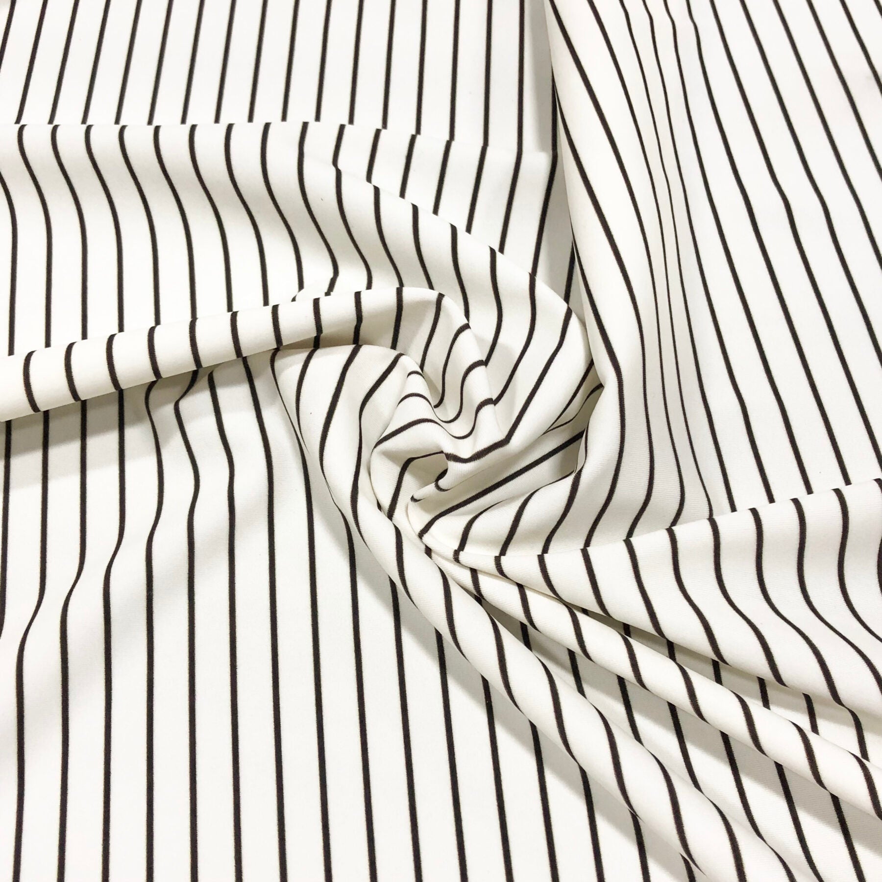 Swim Basic Stripes | Pinstripe - Fabric + Flow Textile Co.