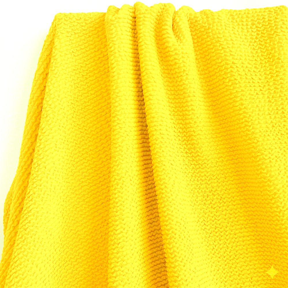 Swim Basic Texture | Sunshine - Fabric + Flow Textile Co.