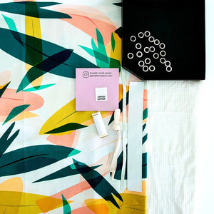 Swim Kit | Boardshorts - Great Barrier Leaf - Fabric + Flow Textile Co.