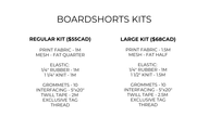 Swim Kit | Boardshorts - Great Barrier Leaf - Fabric + Flow Textile Co.