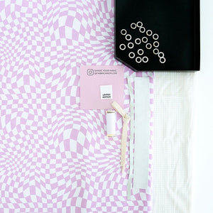 Swim Kit | Boardshorts - Groovy Lavender - Fabric + Flow Textile Co.