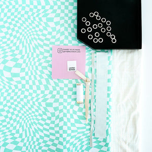 Swim Kit | Boardshorts - Groovy Mint - Fabric + Flow Textile Co.