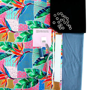 Swim Kit | Boardshorts - Paradise City - Fabric + Flow Textile Co.