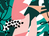 Swim Kit | Bold Expression + Black Rib - Fabric + Flow Textile Co.