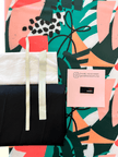 Swim Kit | Bold Expression + Black Rib - Fabric + Flow Textile Co.
