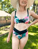 Swim Kit | Bold Expression + Electric Peach - Fabric + Flow Textile Co.
