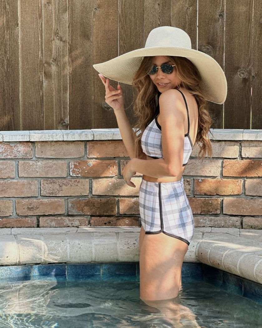 Swim Kit | Burberry Look + Black - Fabric + Flow Textile Co.