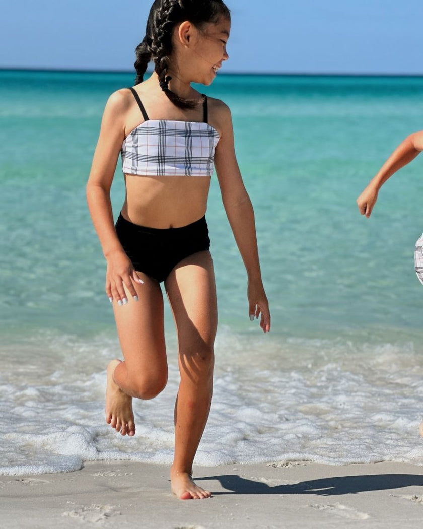 Swim Kit | Burberry Look + Black - Fabric + Flow Textile Co.