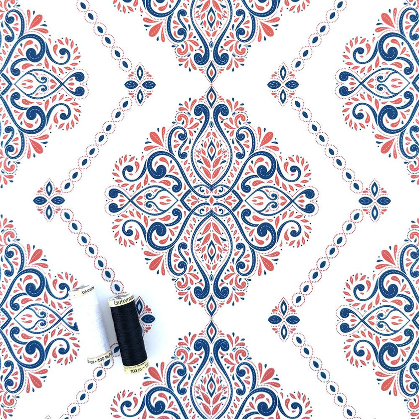 Swim Kit | Casa Blanca + Navy - Fabric + Flow Textile Co.