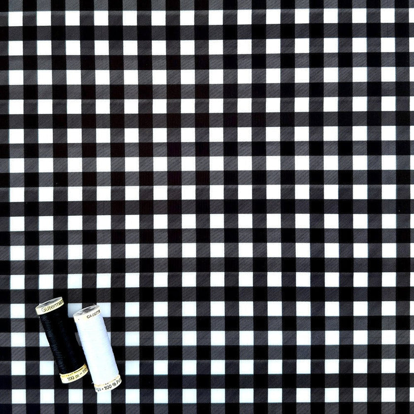 Swim Kit | Check It Out + Black - Fabric + Flow Textile Co.