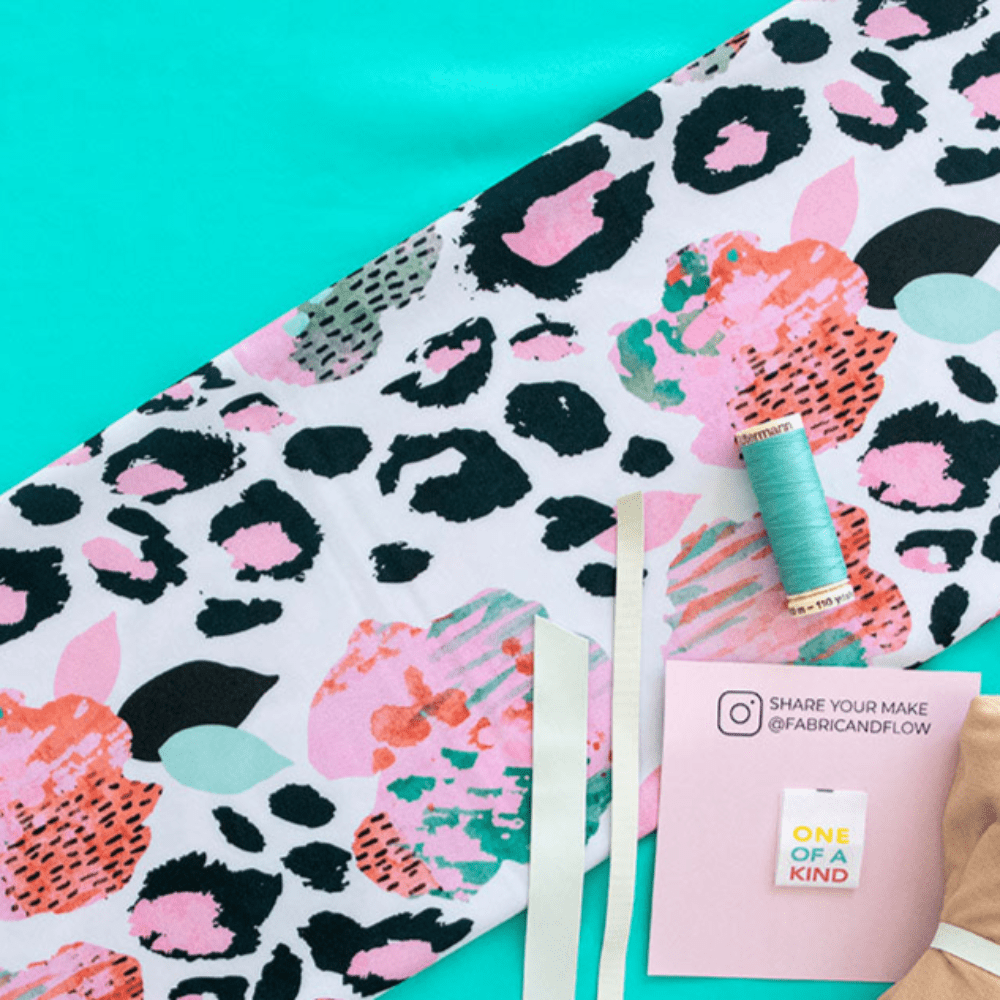 Swim Kit | Cheetah Girls + Teal - Fabric + Flow Textile Co.