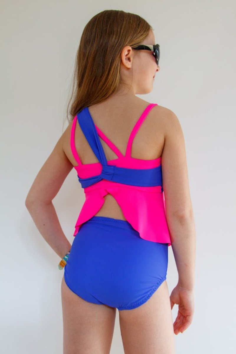 Swim Kit | Colour Block - Barbie - Fabric + Flow Textile Co.