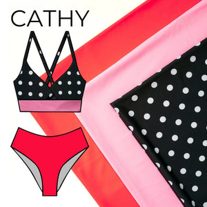 Swim Kit | Colour Block - Cathy - Fabric + Flow Textile Co.