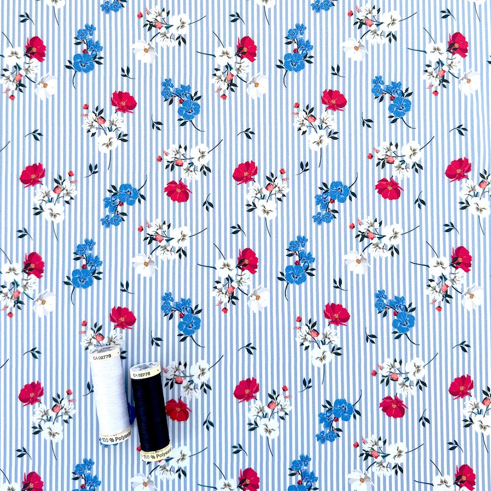 Swim Kit | Daisy Dukes + Navy - Fabric + Flow Textile Co.