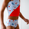 Swim Kit | Daisy Dukes + Navy - Fabric + Flow Textile Co.