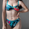 Swim Kit | Floral Rush + Navy - Fabric + Flow Textile Co.