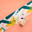 Swim Kit | Great Barrier Leaf + Electric Peach - Fabric + Flow Textile Co.