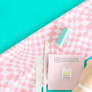 Swim Kit | Groovy Pink + Teal - Fabric + Flow Textile Co.