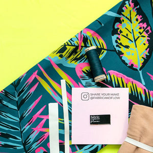 Swim Kit | Island Shock + Neon Yellow - Fabric + Flow Textile Co.