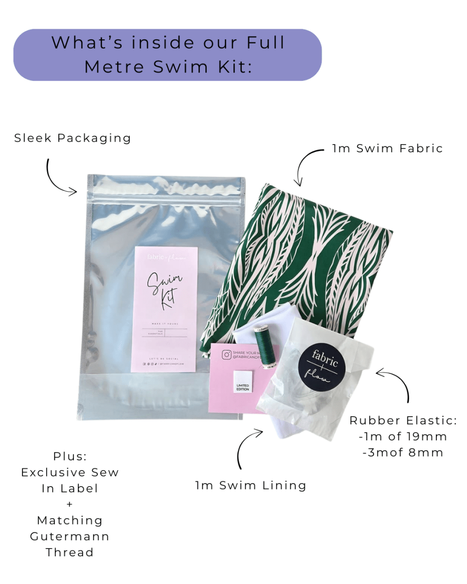 Swim Kit | Leaf It To Me - Limited Edition - Fabric + Flow Textile Co.