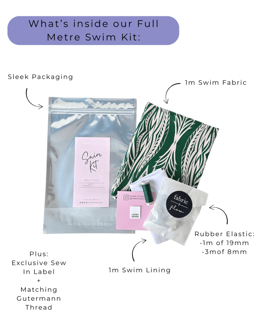 Swim Kit | Leaf It To Me - Limited Edition - Fabric + Flow Textile Co.
