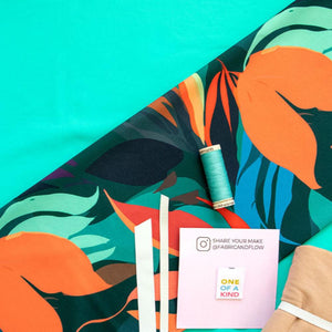 Swim Kit | Lipstick Jungle + Teal - Fabric + Flow Textile Co.