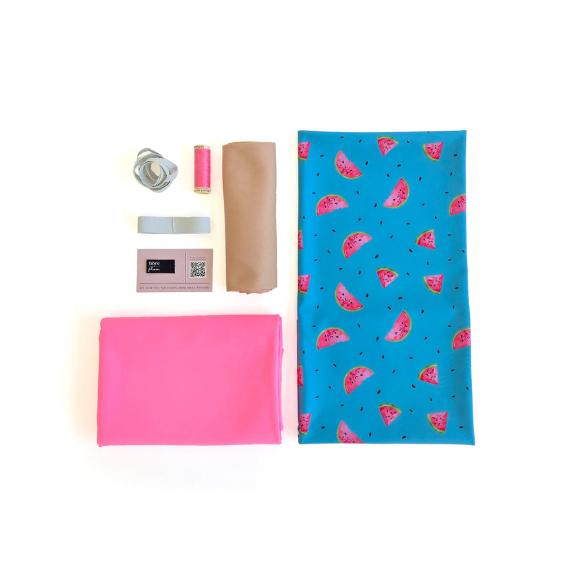 Swim Kit | Melon Splash + Rose Pink - Fabric + Flow Textile Co.