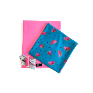 Swim Kit | Melon Splash + Rose Pink - Fabric + Flow Textile Co.
