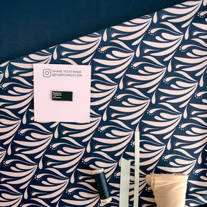 Swim Kit | Midnight Palm + Navy - Fabric + Flow Textile Co.
