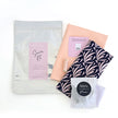 Swim Kit | Midnight Palm + Peach Daquiri Rib - Limited Edition - Fabric + Flow Textile Co.