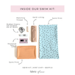 Swim Kit | Mint Chip + Waffle - Fabric + Flow Textile Co.