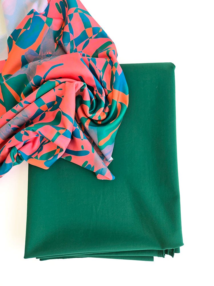 Swim Kit | Monstera Madness + Forest Green - Limited Edition - Fabric + Flow Textile Co.