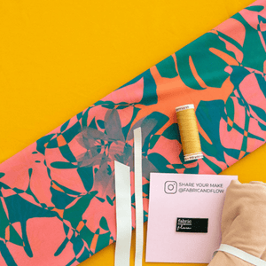 Swim Kit | Monstera Madness + Golden Rod - Fabric + Flow Textile Co.