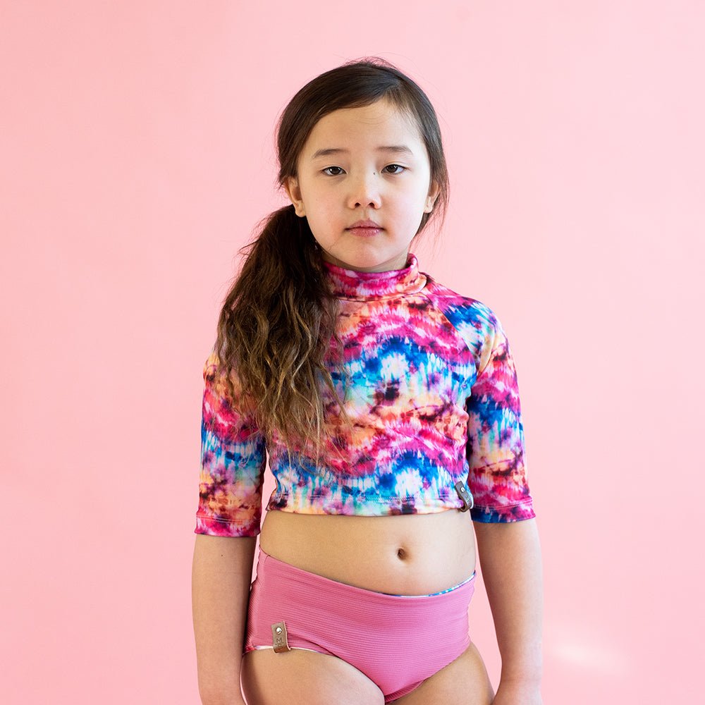 Swim Kit | Mystic Splash + Rose Pink - Fabric + Flow Textile Co.