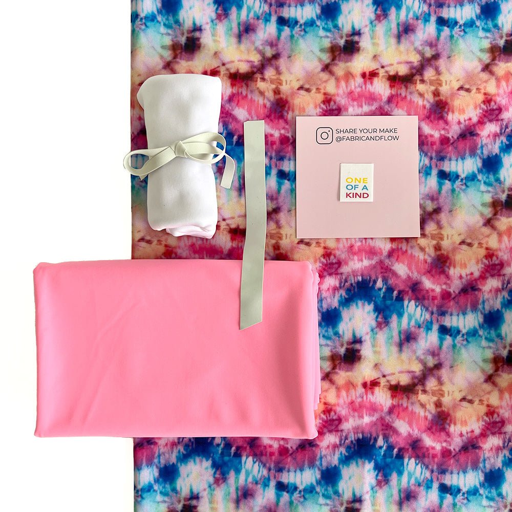 Swim Kit | Mystic Splash + Rose Pink - Fabric + Flow Textile Co.