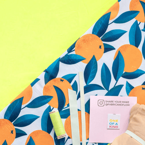 Swim Kit | Orange u Jealous + Neon Yellow - Fabric + Flow Textile Co.