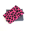 Swim Kit | Pink Cheetah + Mini Stripe - Limited Edition - Fabric + Flow Textile Co.