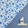 Swim Kit | Porcelain Rhapsody + Arctic Blue Rib - Fabric + Flow Textile Co.