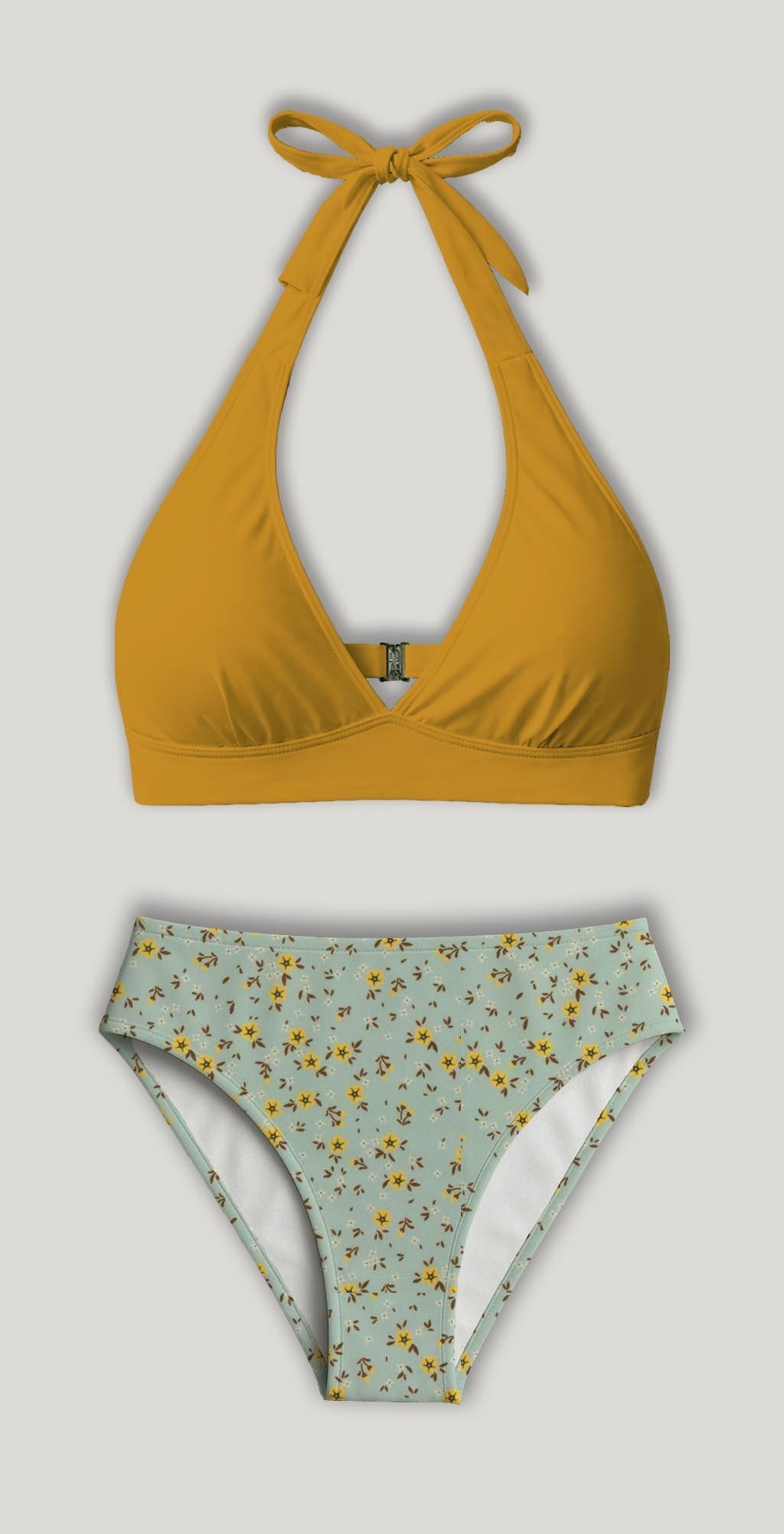 Swim Kit | Sage Blossom + Goldenrod - Fabric + Flow Textile Co.