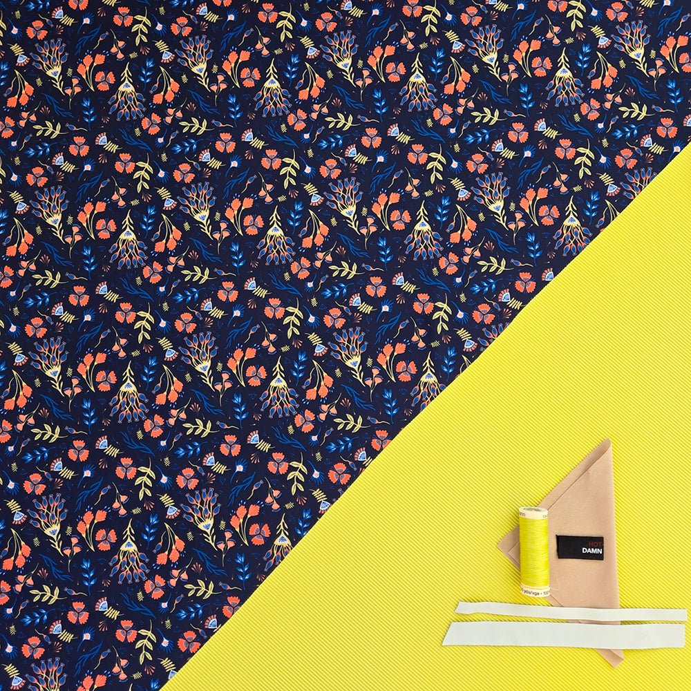 Swim Kit | Sleepy Hollow + Sunny Morning Rib - Fabric + Flow Textile Co.