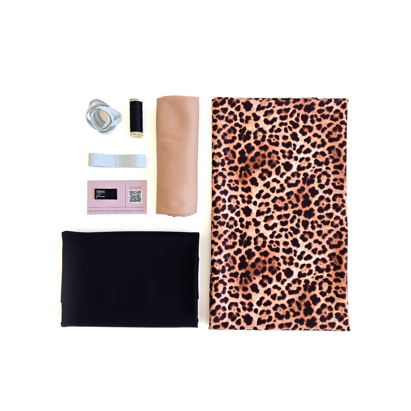 Swim Kit | Spot On + Jet Black - Fabric + Flow Textile Co.
