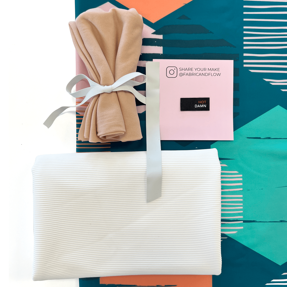 Swim Kit | Surf Temp + Coconut Rib - Fabric + Flow Textile Co.