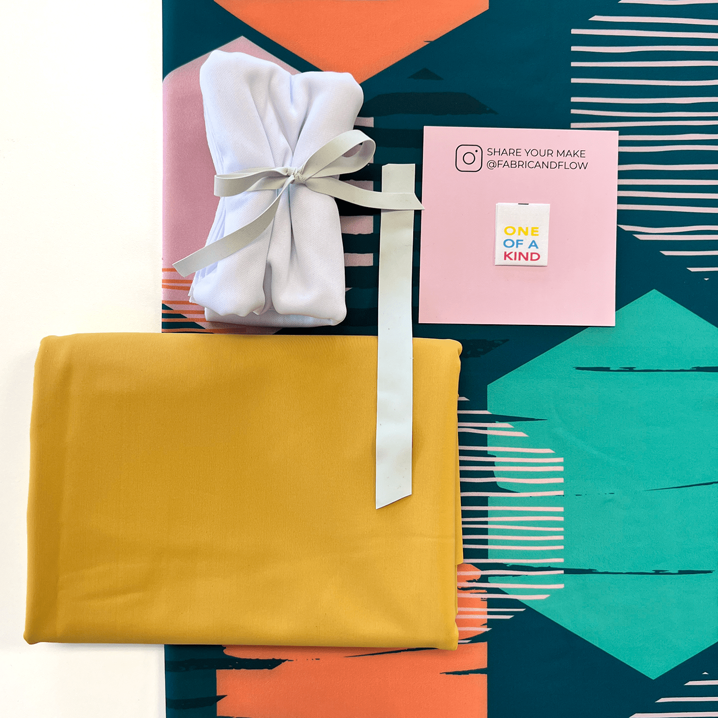 Swim Kit | Surf Temp + Mustard - Fabric + Flow Textile Co.