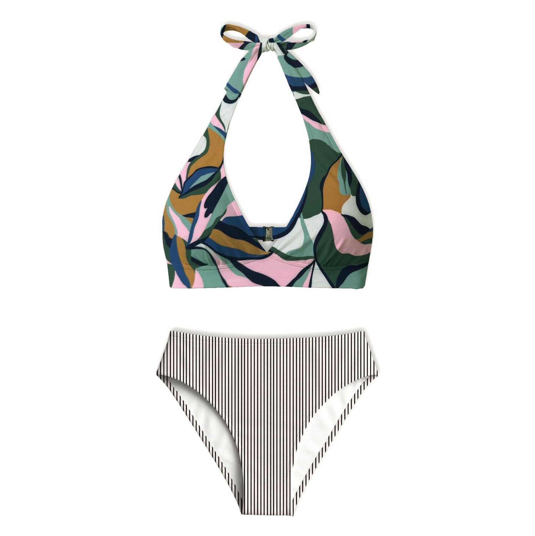 Swim Kit | Tidal Mirage + Pinstripe - Fabric + Flow Textile Co.