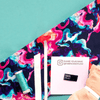Swim Kit | Water Swirls Navy + Soft Blue - Fabric + Flow Textile Co.