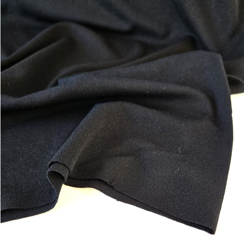 Swim Lining | Black - Fabric + Flow Textile Co.